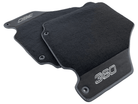 Floor Mats For Ferrari 360 Modena 1999-2005 Black With Alcantara - AutoWin