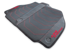 Floor Mats For Ferrari 458 Speciale With Carbon Fiber Leather 2012-2015 - AutoWin