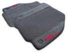 Floor Mats For Ferrari 458 Speciale With Carbon Fiber Leather 2012-2015 - AutoWin