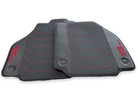 Floor Mats For Ferrari 458 Speciale With Carbon Fiber Leather 2012-2015 - AutoWin