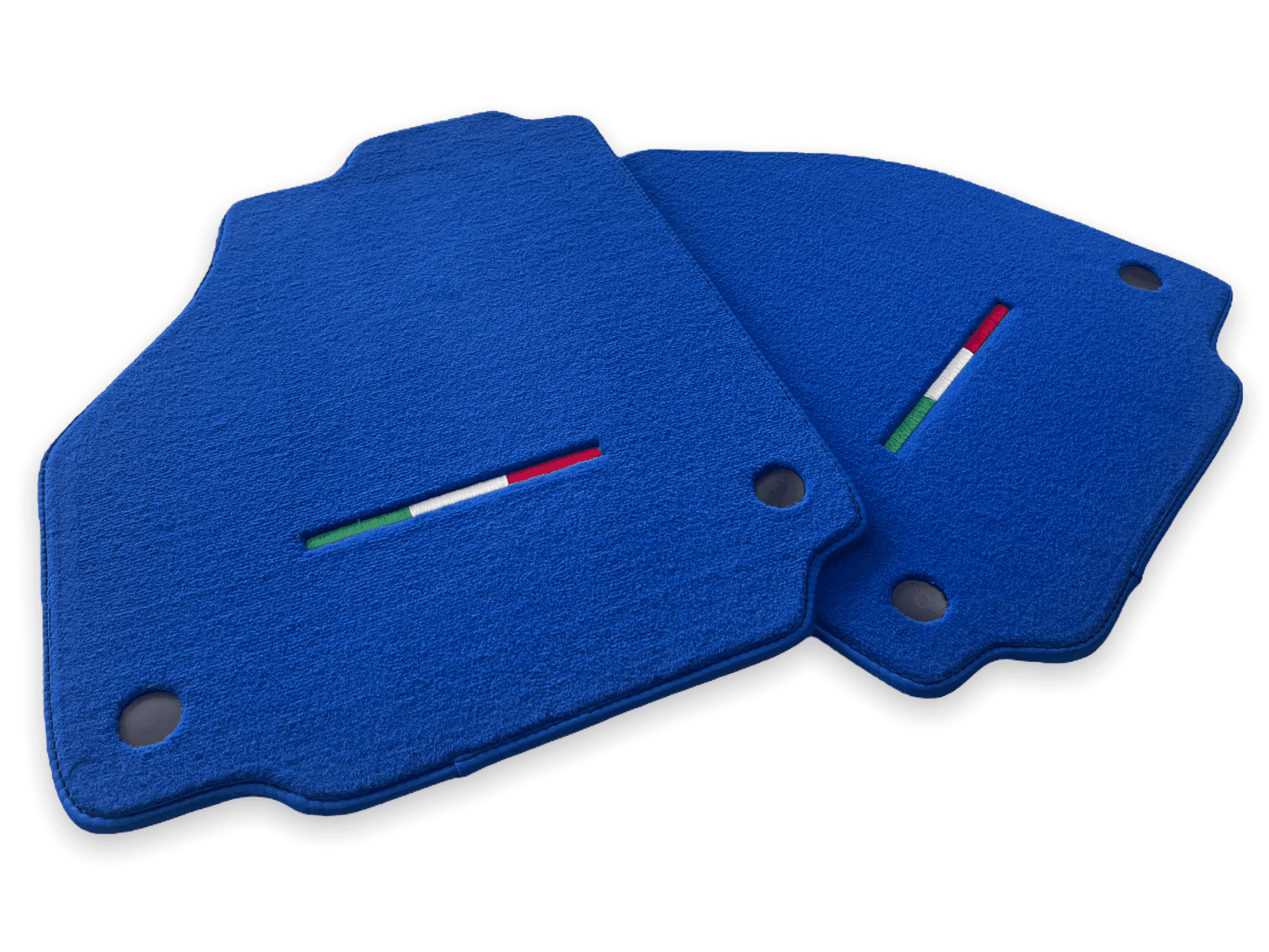 Floor Mats For Ferrari F8 Tributo 2019-2023 Blue Italian Edition - AutoWin