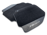 Floor Mats For Ferrari F8 Tributo 2019-2022 With Carbon Leather - AutoWin