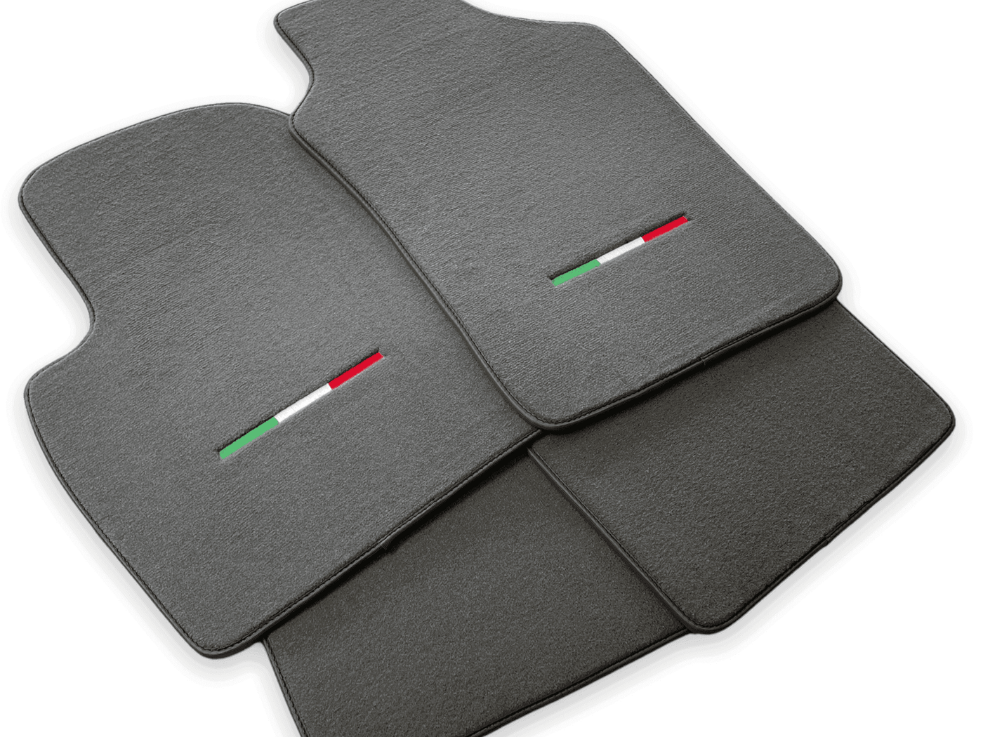 Gray Floor Mats for Fiat Punto Evo (2009-2012) 5 Doors - AutoWin
