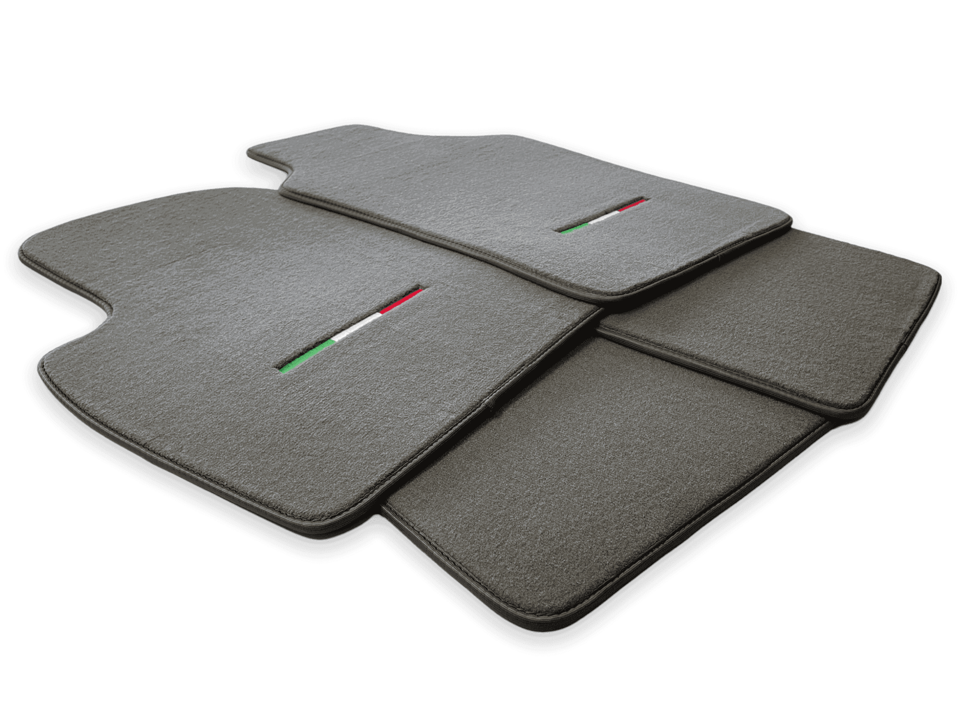 Gray Floor Mats for Fiat Punto Evo (2009-2012) 5 Doors - AutoWin