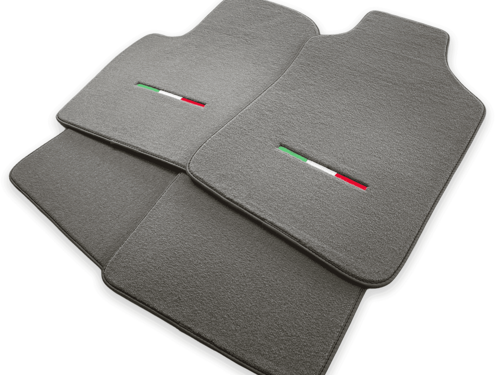 Gray Floor Mats for Fiat Punto Evo (2009-2012) 5 Doors - AutoWin