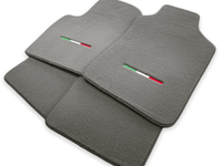Gray Floor Mats for Fiat Punto Evo (2009-2012) 5 Doors - AutoWin