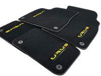 Floor Mats For Lamborghini Urus Black Tailored Yellow Edition - AutoWin