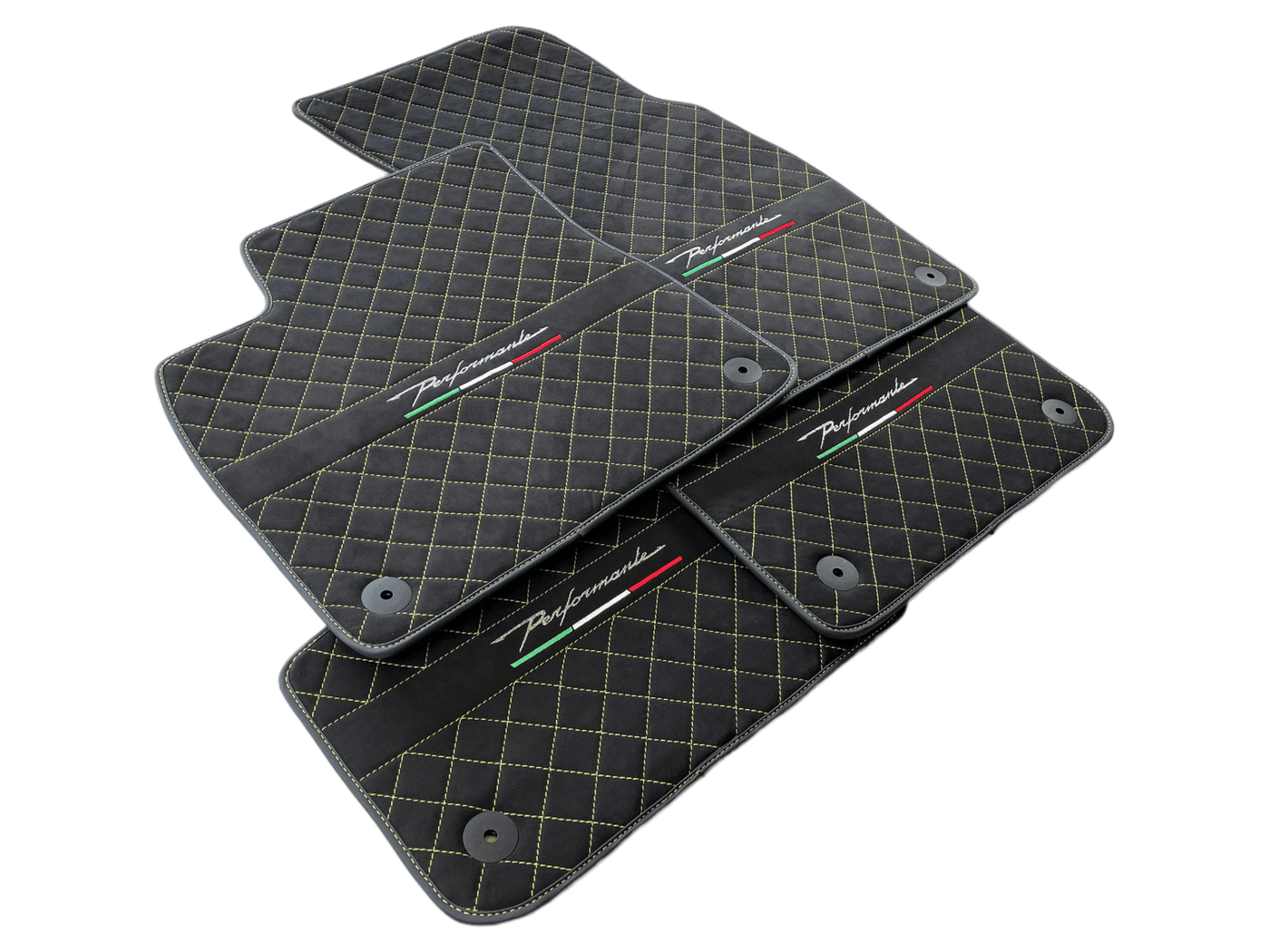 Floor Mats For Lamborghini Urus Performante Alcantara Leather - AutoWin