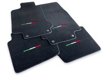 Floor Mats For Maserati GranTurismo Sportline (2009-2019) Black IT Edition - AutoWin