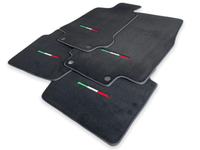 Floor Mats For Maserati GranTurismo Sportline (2009-2019) Black IT Edition - AutoWin