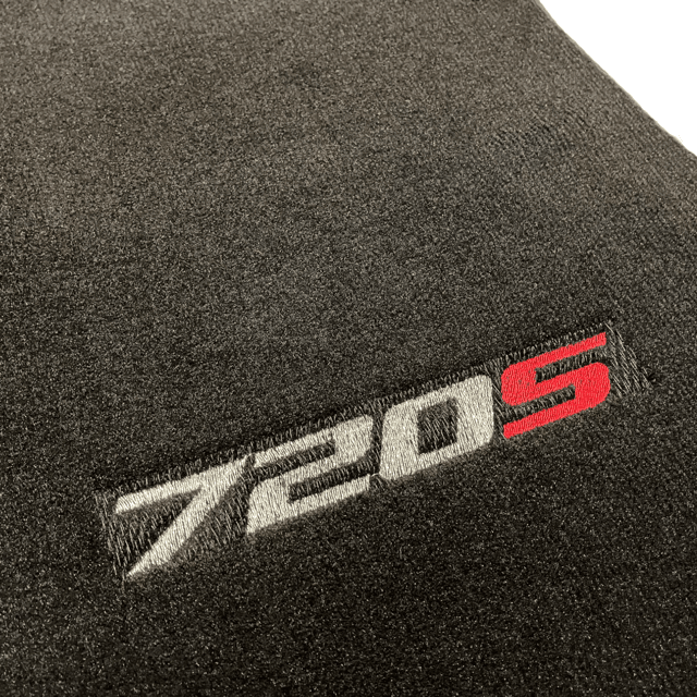 Floor Mats For McLaren 720S Black Tailored Carpets Set AutoWin - AutoWin