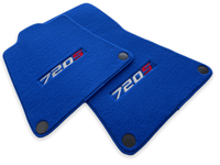 Floor Mats For McLaren 720S Blue Tailored Carpets Set AutoWin - AutoWin