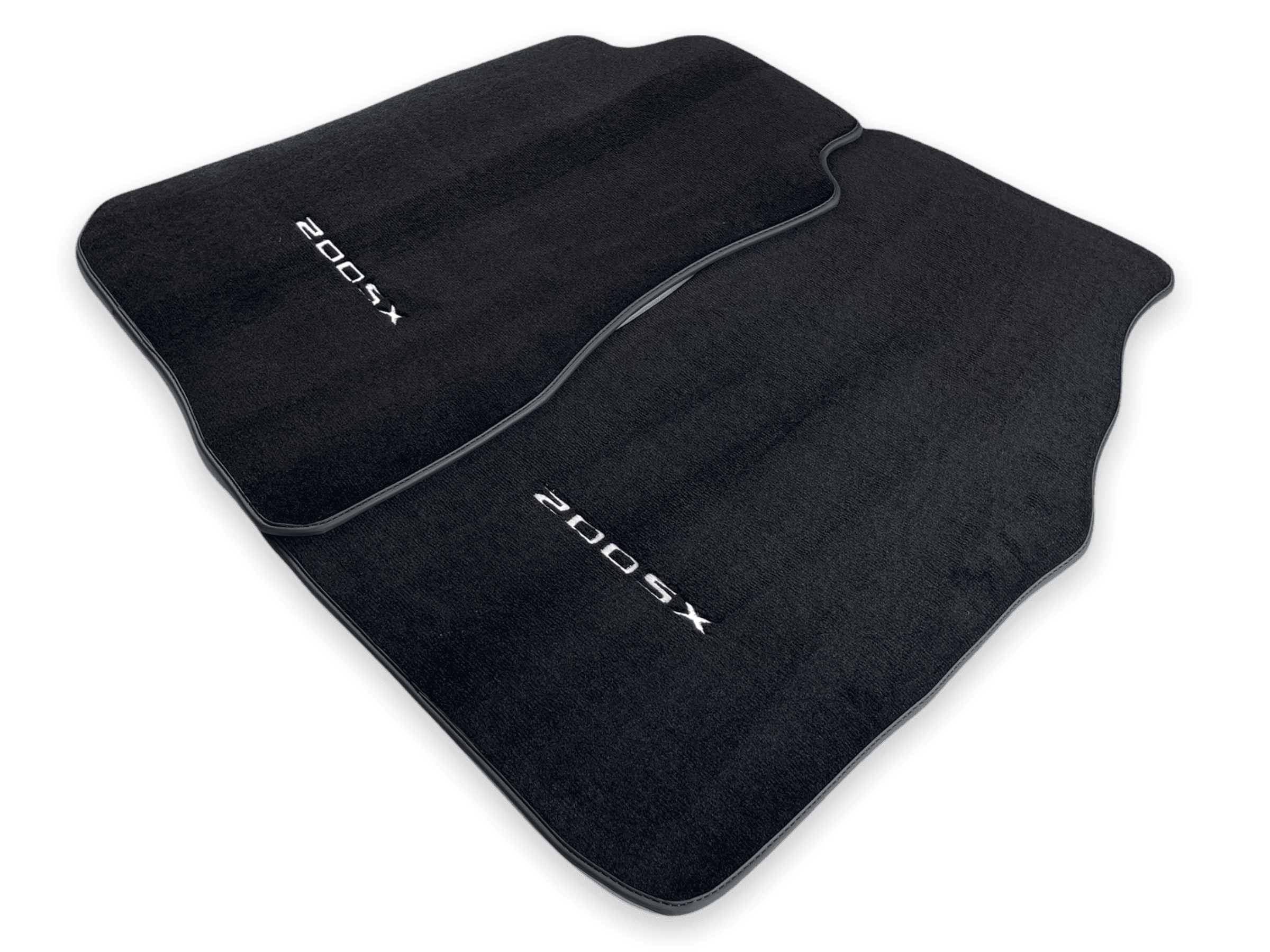 Floor Mats For Nissan 200 SX (1989-1994) Tailored Black Carpets - AutoWin