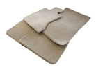 Floor Mats For Rolls Royce Dawn Rr6 2016-2023 Beige Luxury Quality - AutoWin