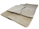 Floor Mats For Rolls Royce Ghost Series II (2021-2024) Beige Luxury Quality - AutoWin