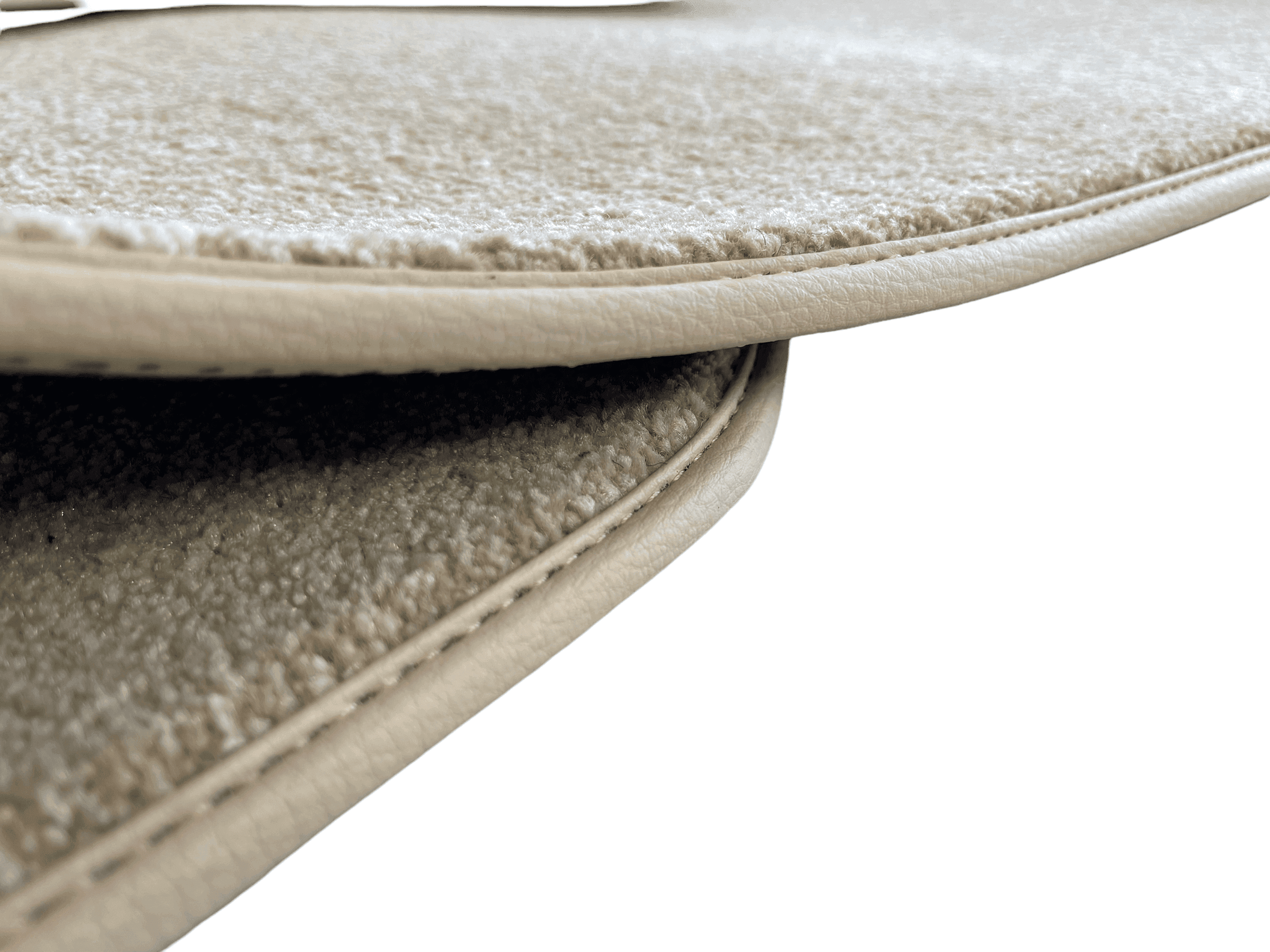 Floor Mats For Rolls Royce Ghost Series II (2021-2024) Beige Luxury Quality - AutoWin