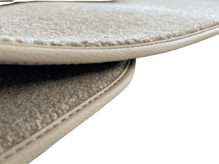 Floor Mats For Rolls Royce Ghost Series II (2021-2024) Beige Luxury Quality - AutoWin