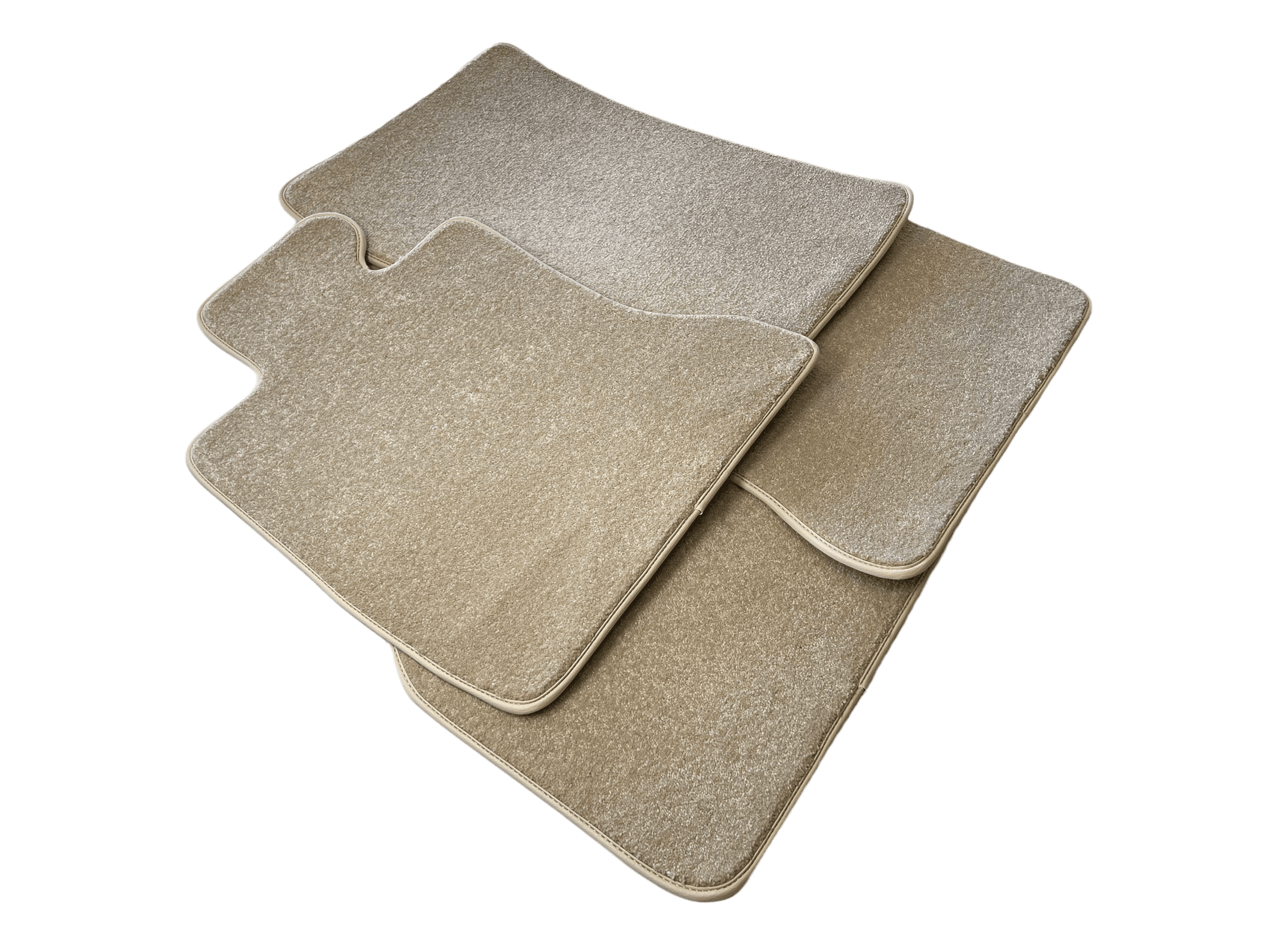 Floor Mats For Rolls Royce Phantom VIII (2017-2024) Beige Luxury Quality - AutoWin