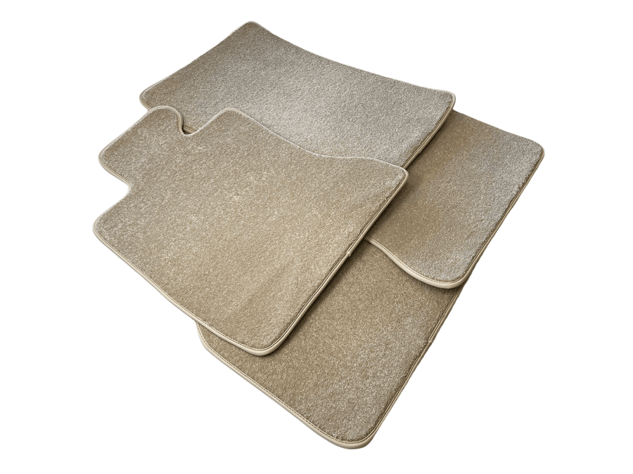 Floor Mats For Rolls Royce Phantom VIII (2017-2024) Beige Luxury Quality - AutoWin