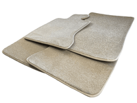 Floor Mats For Rolls Royce Phantom Drophead Coupe 2007–2016 Beige Luxury Quality - AutoWin