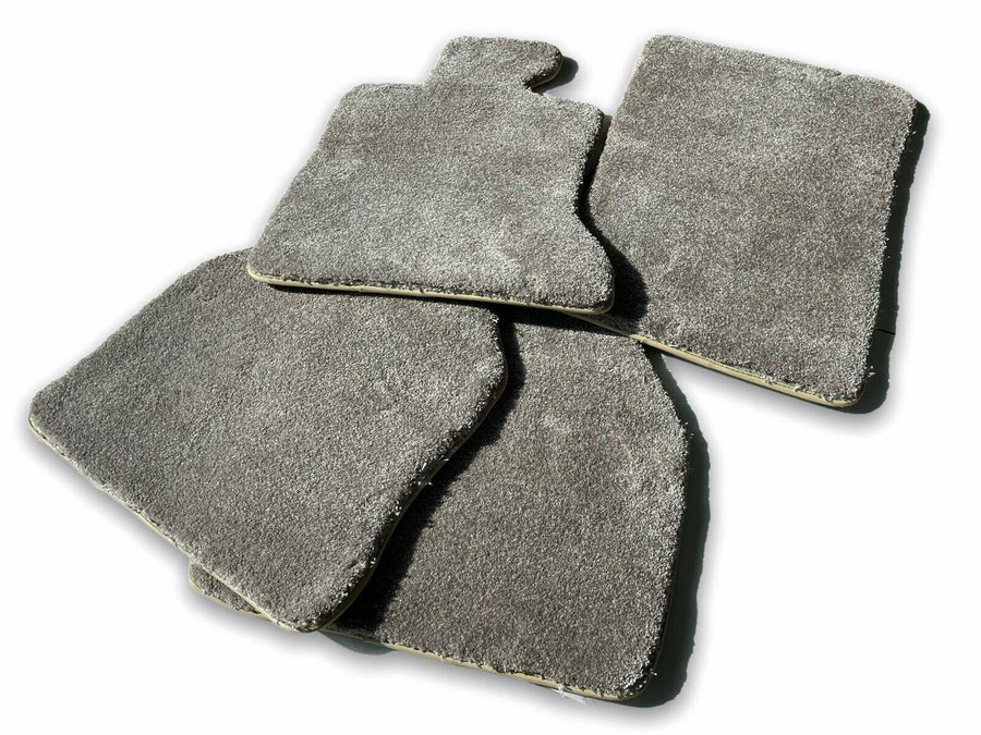 Floor Mats For Rolls Royce Phantom Drophead Coupe 2007–2016 Beige Rovbut - AutoWin