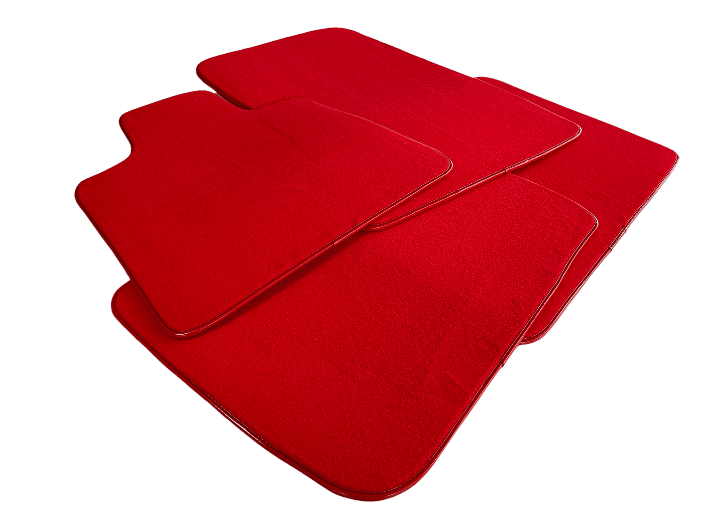 Floor Mats For Rolls Royce Phantom Drophead Coupe 2007–2016 Red - AutoWin