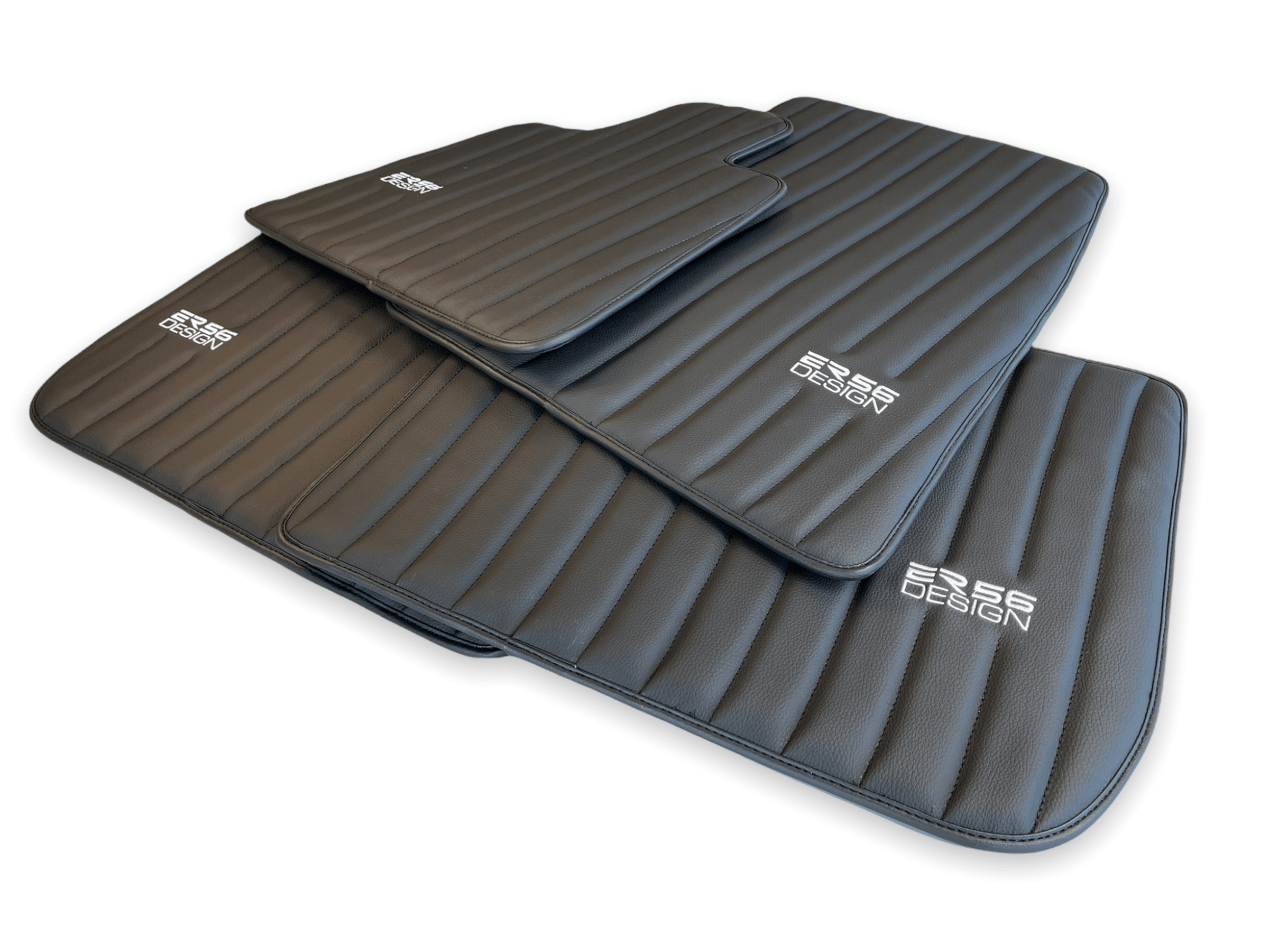 Floor Mats For Rolls Royce Wraith 2013-2023 Leather ER56 Design - AutoWin