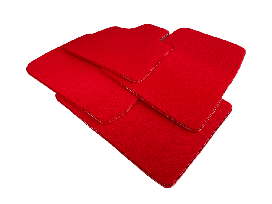 Floor Mats For Rolls Royce Wraith 2013-2023 Red - AutoWin
