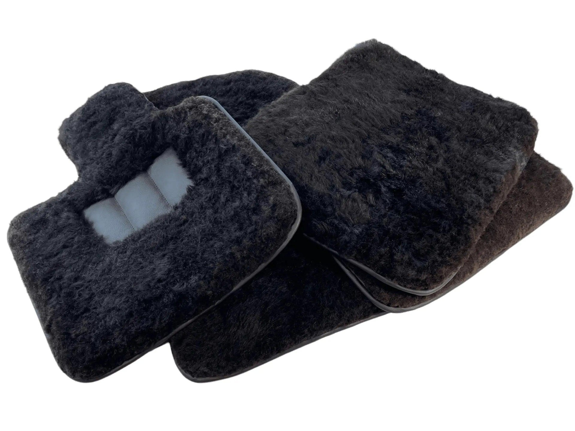 Genuine Sheepskin Floor Mats Bentley Flying Spur (2013-2019) Er56 Design Brand - AutoWin