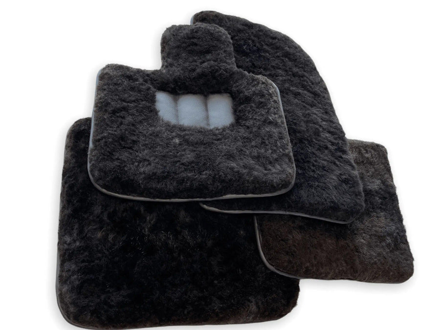Genuine Sheepskin Floor Mats Bentley Mulsanne (2010-2020) Er56 Design Brand - AutoWin
