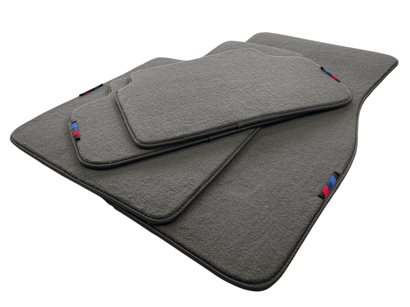Gray Floor Mats For BMW 7 Series E65 With M Package AutoWin Brand - AutoWin