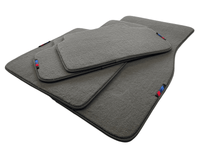 Gray Floor Mats For BMW 7 Series E66 With M Package AutoWin Brand - AutoWin