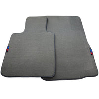 Gray Floor Mats For BMW Z4 Series E85 Convertible (2003-2008) With M Package AutoWin Brand - AutoWin