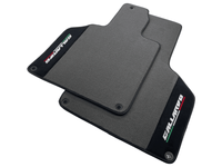 Gray Floor Mats for Lamborghini Gallardo With Alcantara Leather - AutoWin