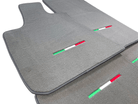 Gray Floor Mats For Maserati Ghibli 2013-2022 Italy Edition - AutoWin