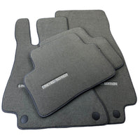 Gray Floor Mats For Mercedes Benz C-Class S205 Wagon Facelift (2018-2023) Hybrid | Limited Edition - AutoWin