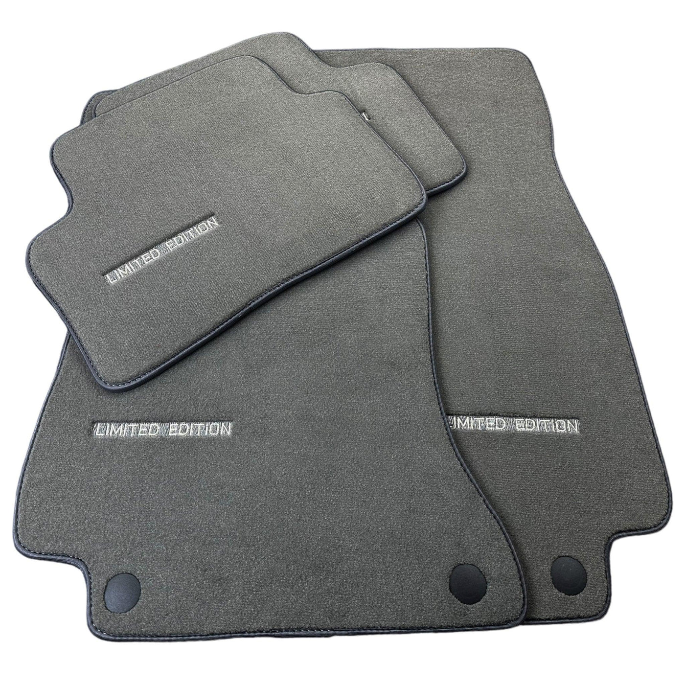 Gray Floor Mats For Mercedes Benz EQS-Class X296 (2022-2023) | Limited Edition - AutoWin