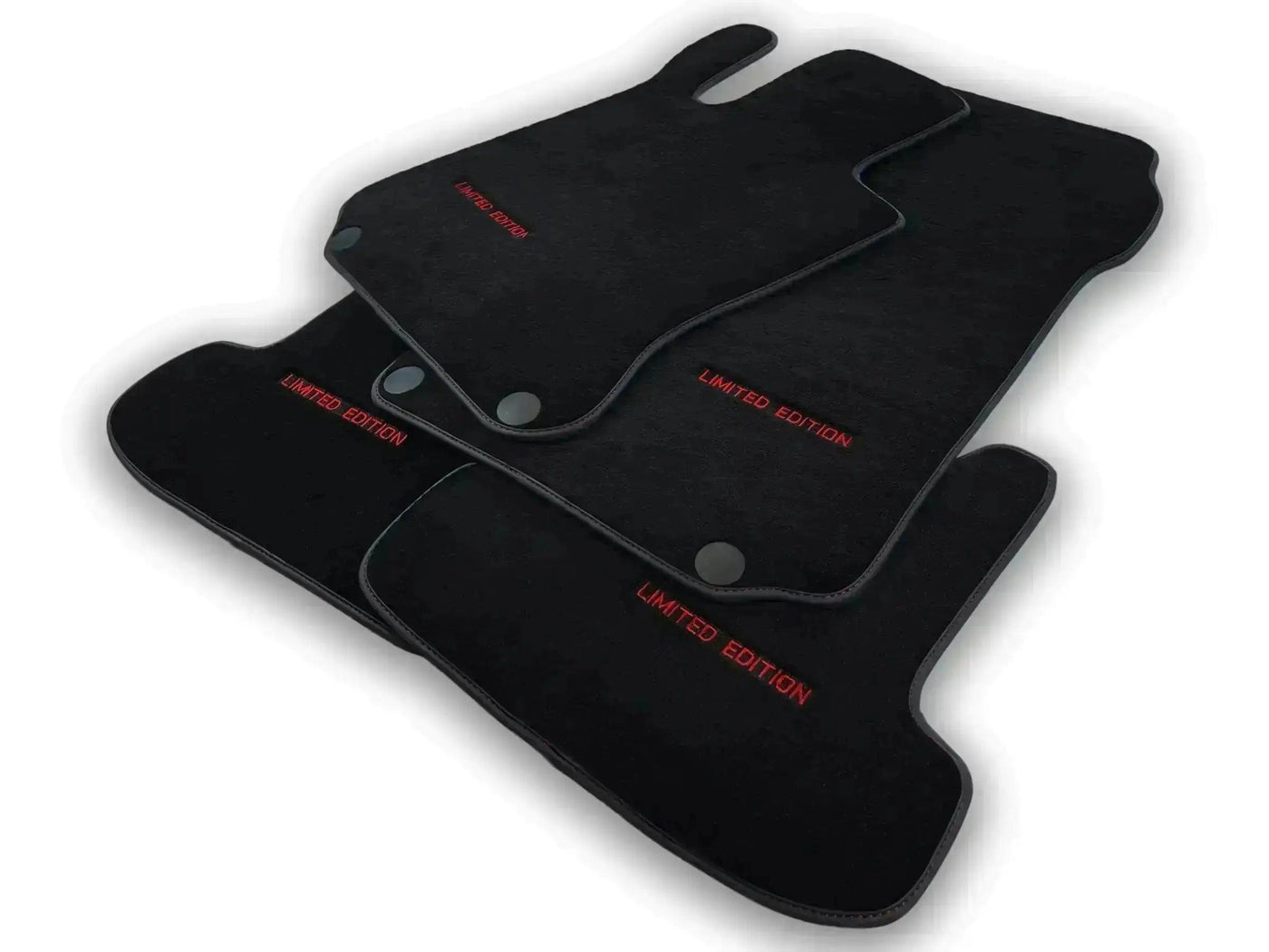 Gray Floor Mats For Mercedes Benz GLK-Class X204 (2012-2015) | Limited Edition - AutoWin