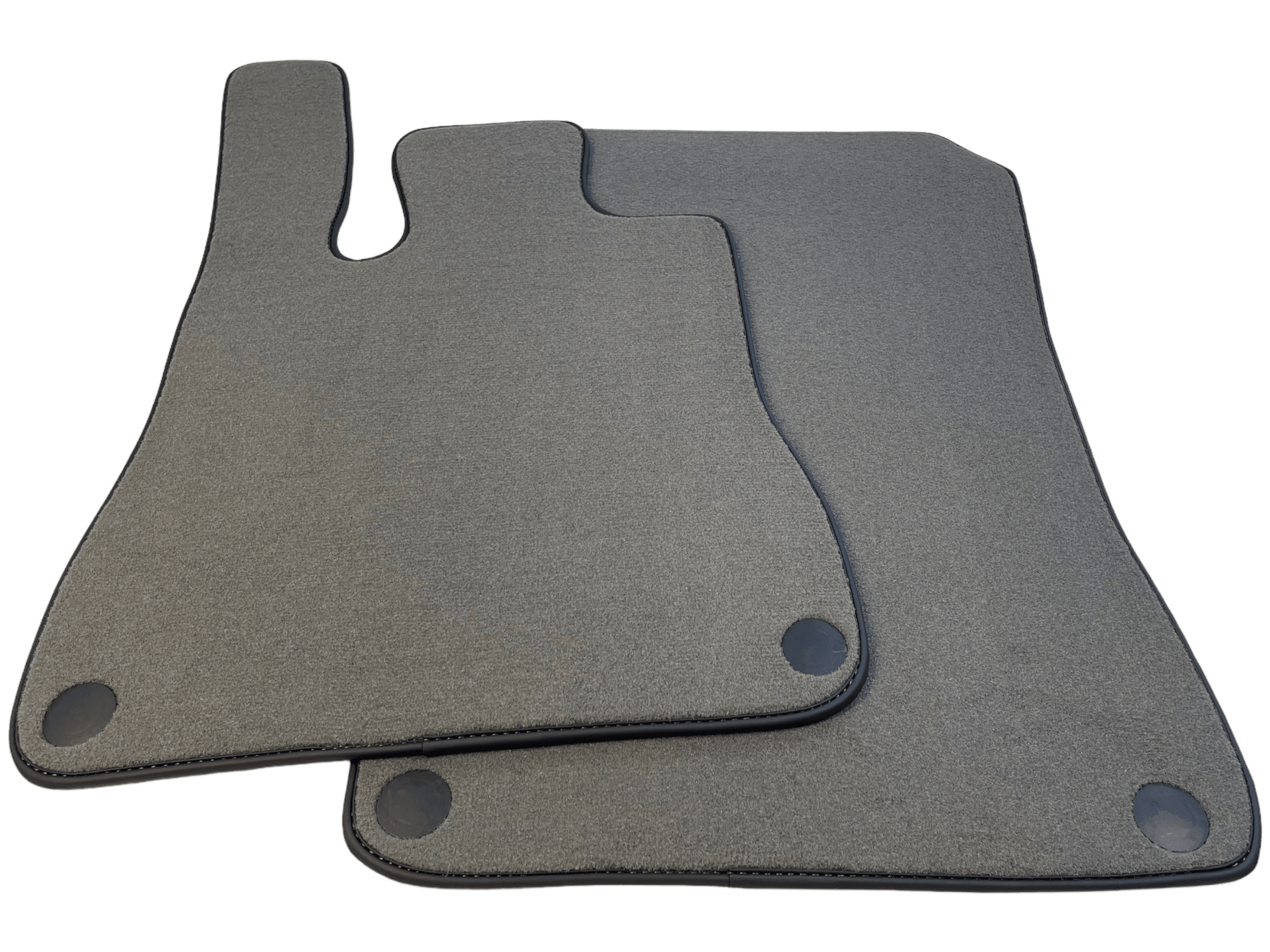 Gray Floor Mats For Mercedes-Benz SL R231 2012–2020 Black Trim - AutoWin