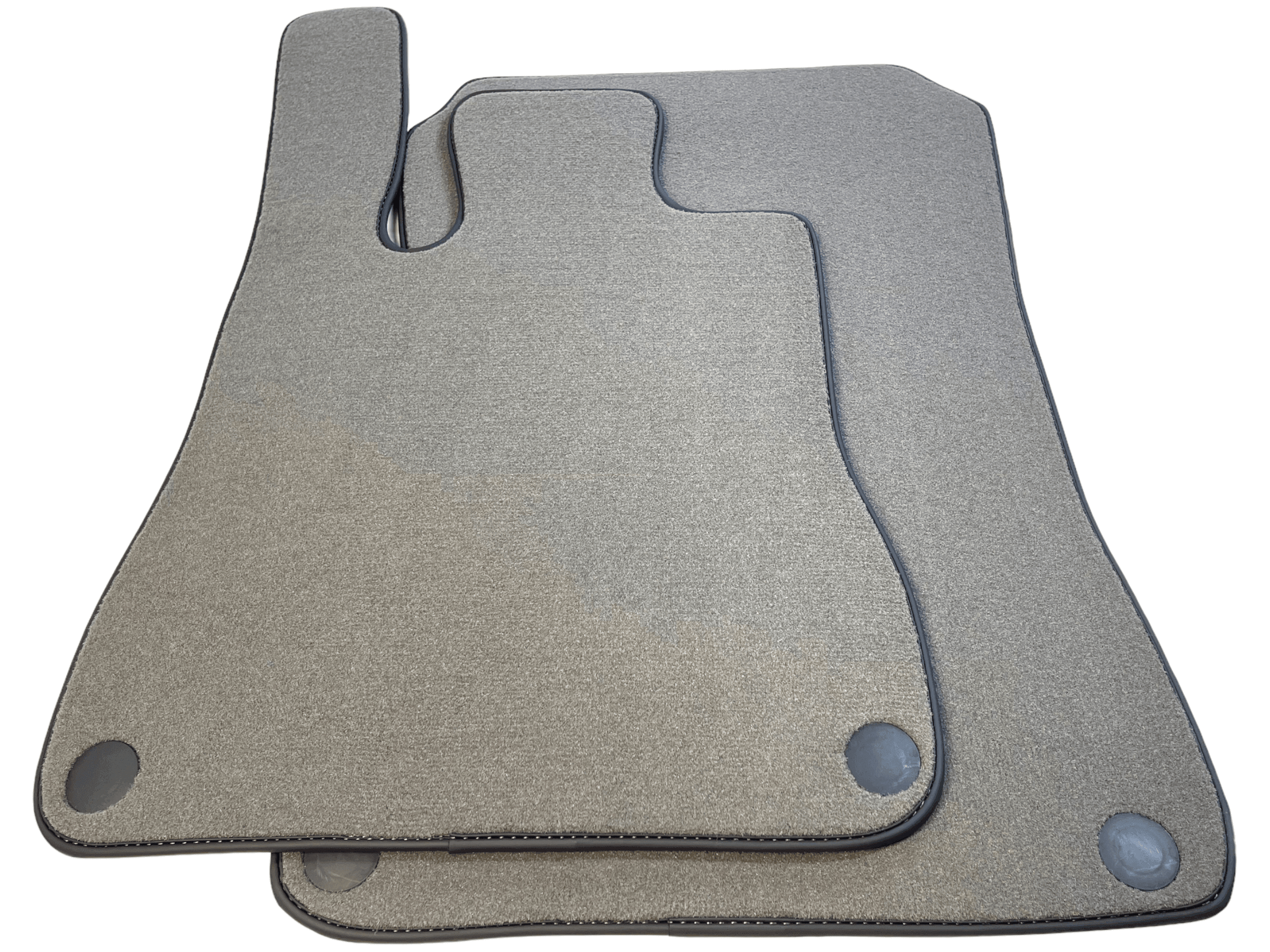 Gray Floor Mats For Mercedes-Benz SL R231 2012–2020 Black Trim - AutoWin