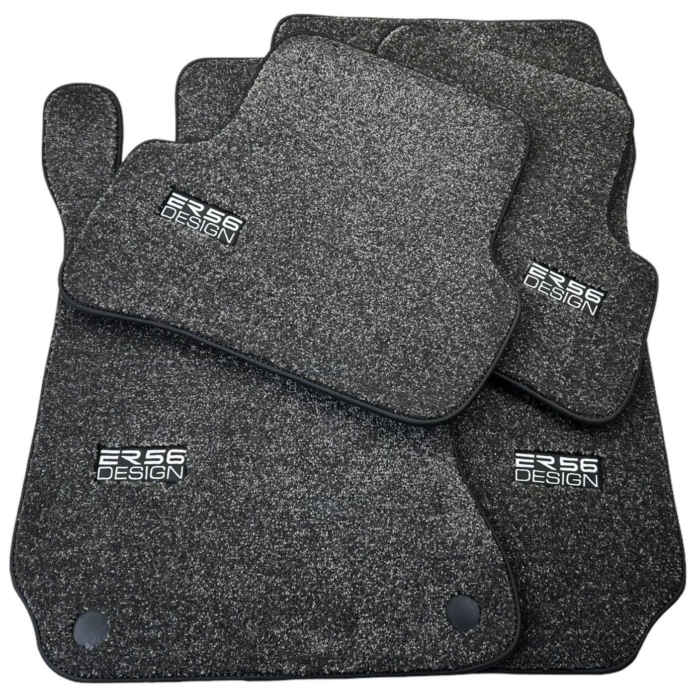 Gray Luxury Floor Mats For Mercedes Benz C-Class S205 Wagon (2014-2018) | ER56 Design - AutoWin