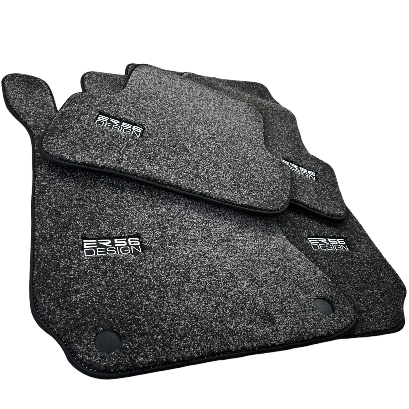 Gray Luxury Floor Mats For Mercedes Benz GLS-Class X167 (2019-2023) | ER56 Design - AutoWin