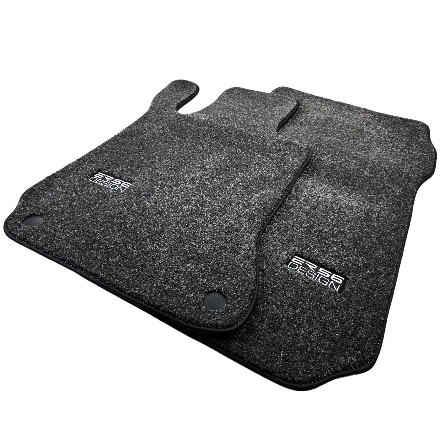 Gray Luxury Floor Mats For Mercedes Benz S-Class W222 (2013-2020) Short Wheelbase | ER56 Design - AutoWin