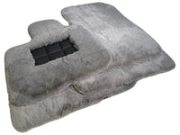 Gray Sheepskin Floor Mats For Bentley Flying Spur (2013-2019) Er56 Design Brand - AutoWin