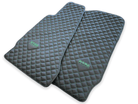 Leather Floor Mats For Aston Martin DB9 (2004-2016) ER56 Design - AutoWin