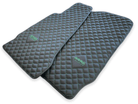 Leather Floor Mats For Aston Martin DB9 (2004-2016) ER56 Design - AutoWin