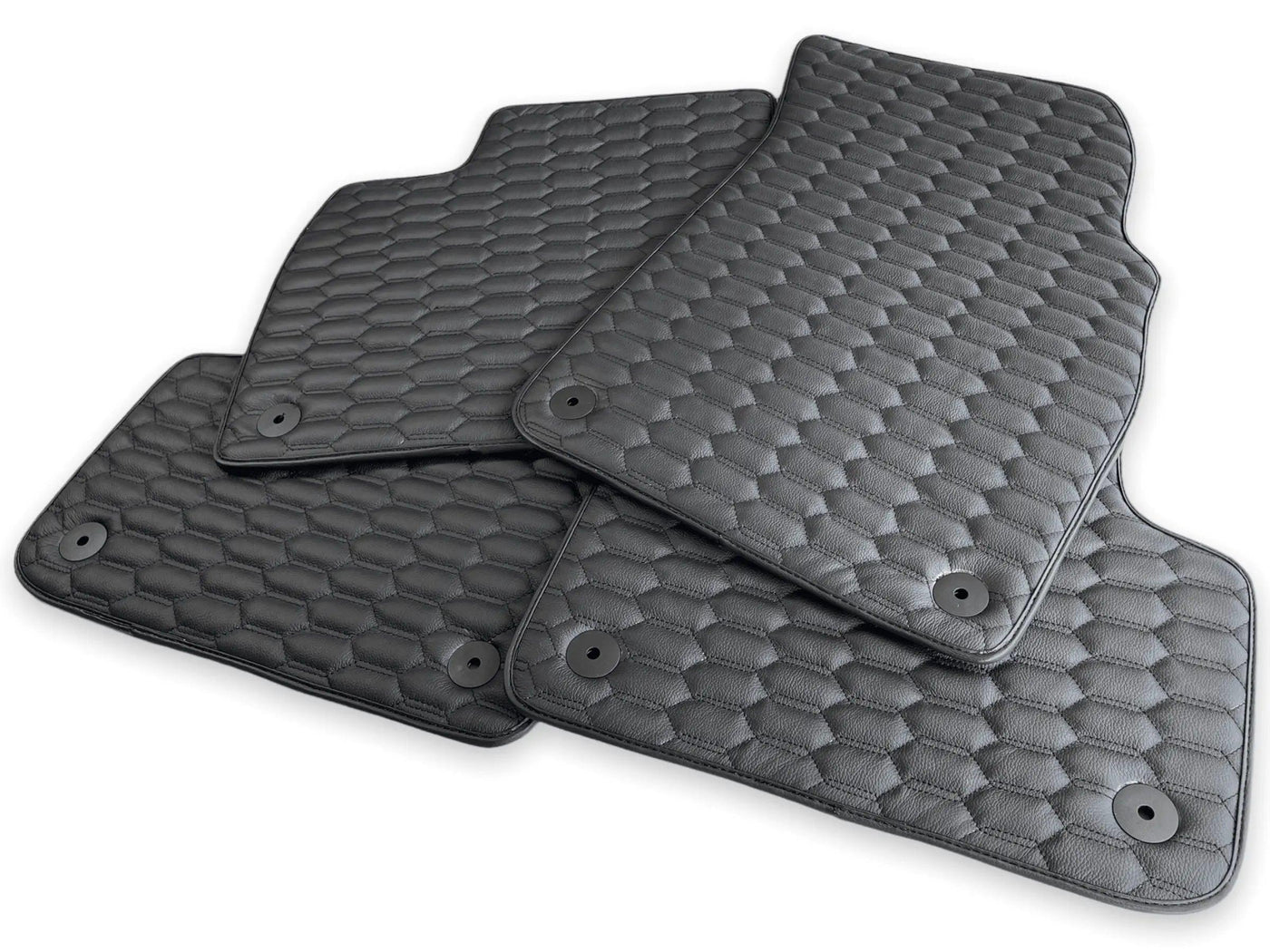 Leather Floor Mats for Bentley Flying Spur (2013-2019) - AutoWin