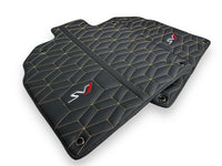 Leather Floor Mats for Lamborghini Aventador SVJ Limited Edition - AutoWin