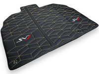 Leather Floor Mats for Lamborghini Aventador SVJ Limited Edition - AutoWin