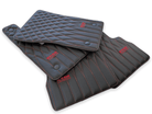 Leather Floor Mats For Mercedes-Benz G Class 1990–2018 W463 ER56 Design - AutoWin